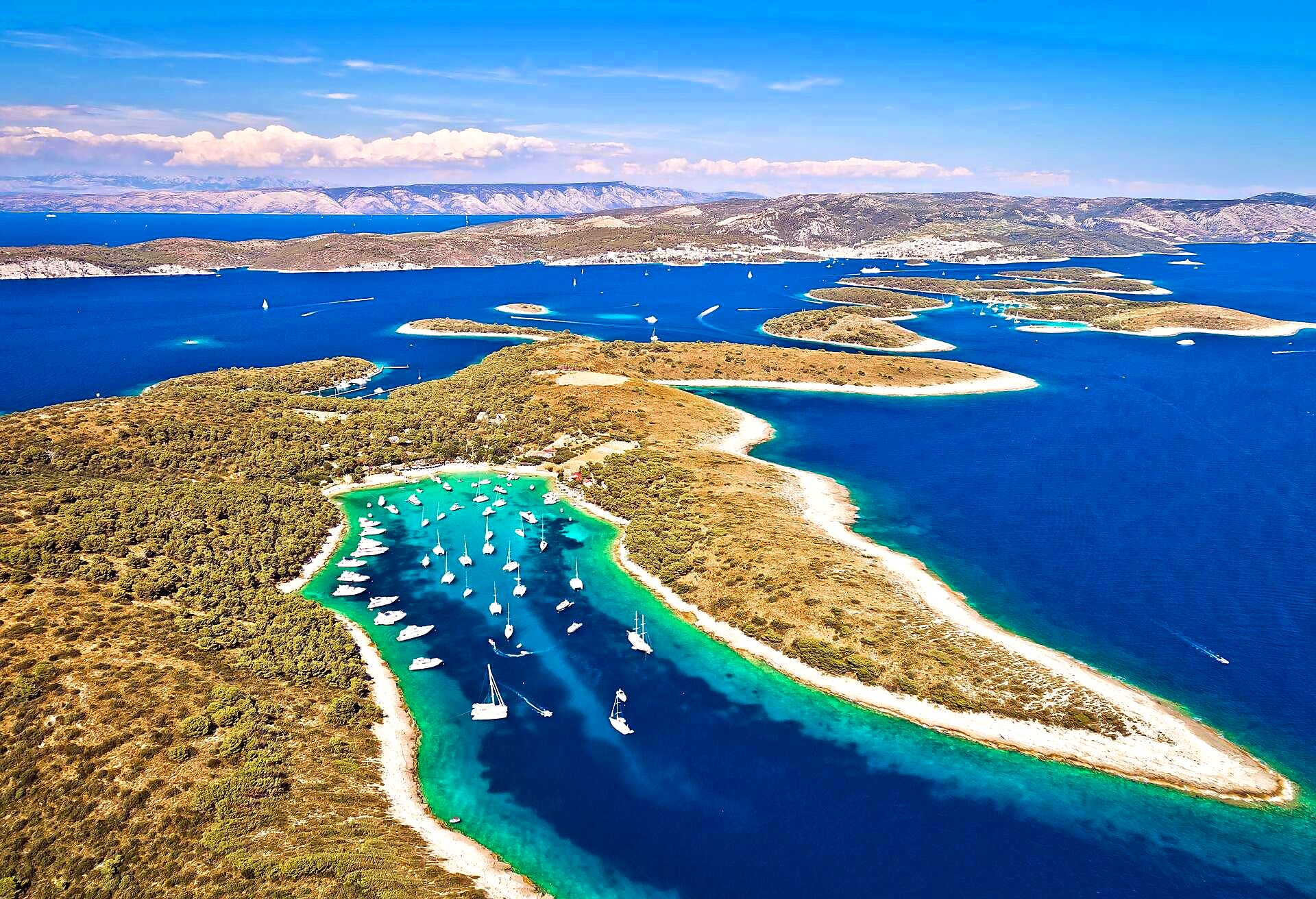 Palmižana bay in the Pakleni Islands